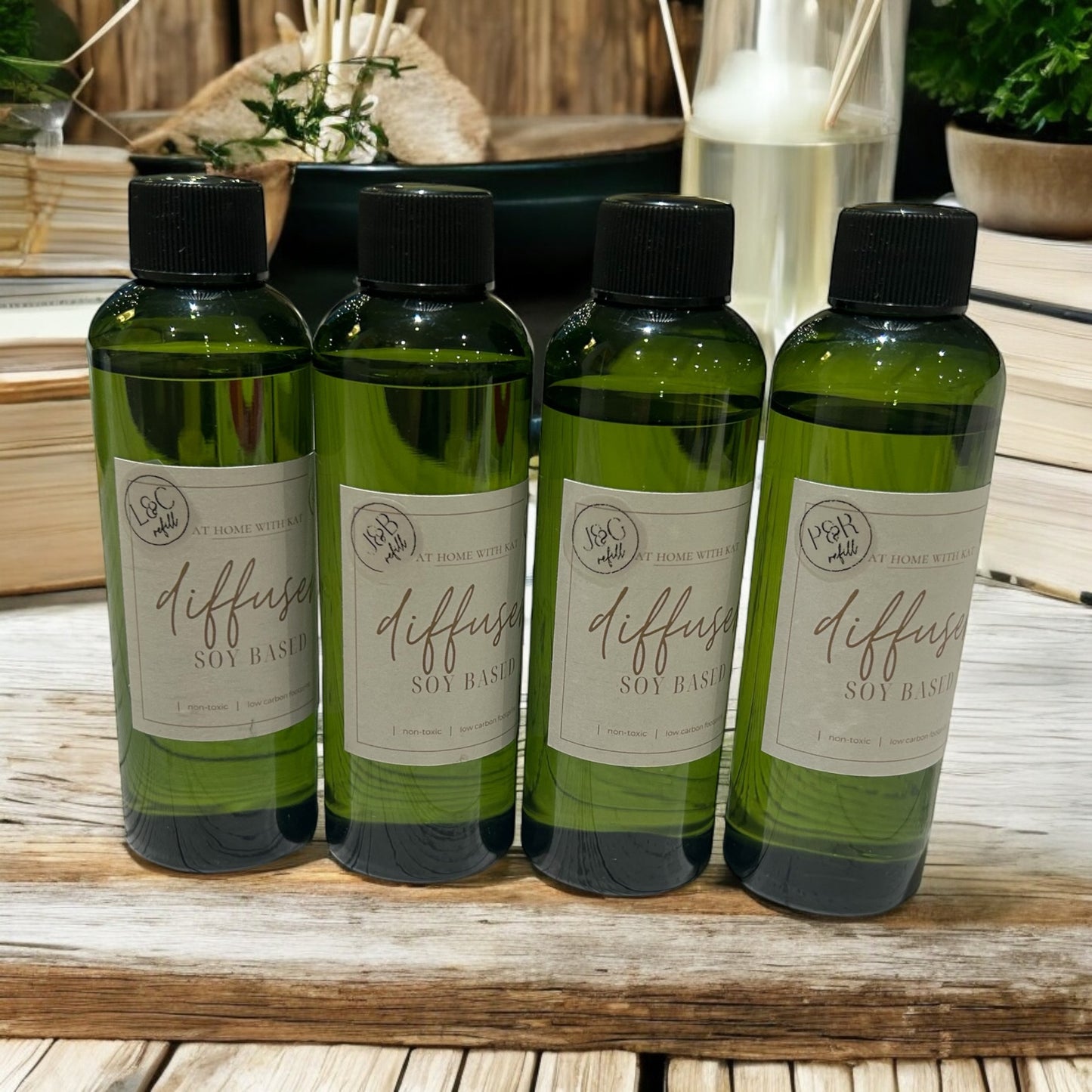 Diffuser Refill | Jasmine & Geranium | Soy Based | non-toxic | 100ml