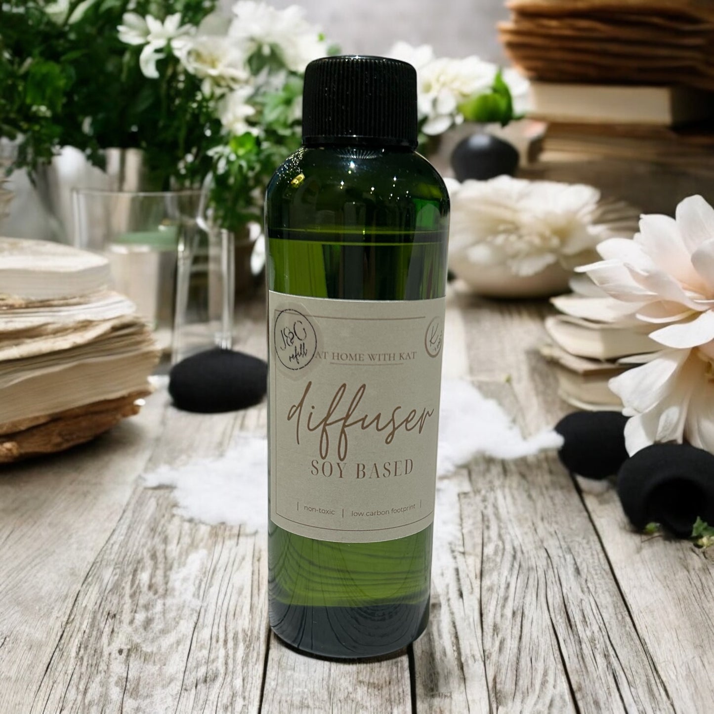Diffuser Refill | Jasmine & Geranium | Soy Based | non-toxic | 100ml