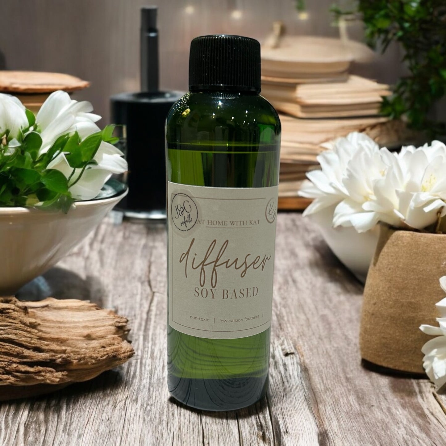 Diffuser Refill | Jasmine & Geranium | Soy Based | non-toxic | 100ml