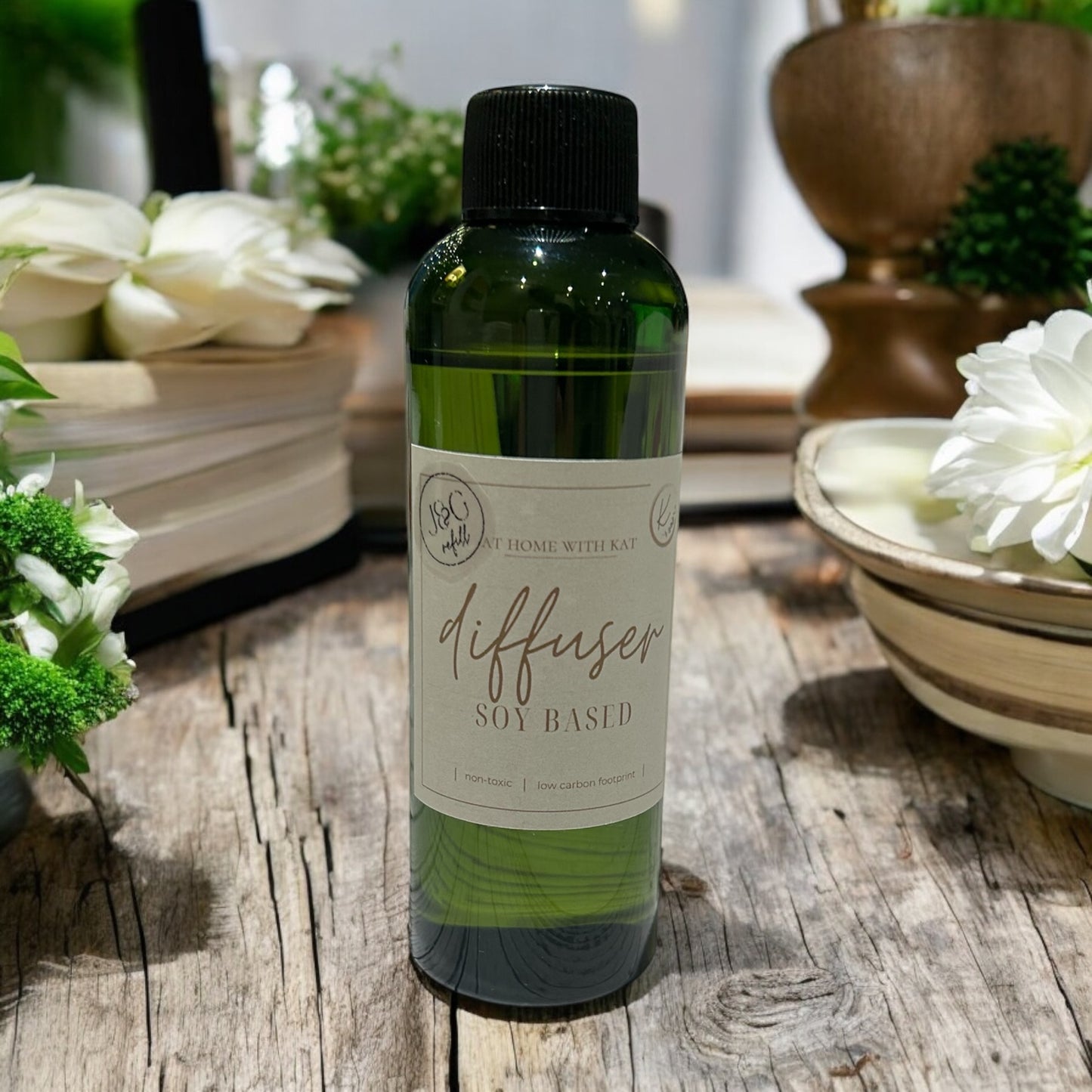 Diffuser Refill | Jasmine & Geranium | Soy Based | non-toxic | 100ml