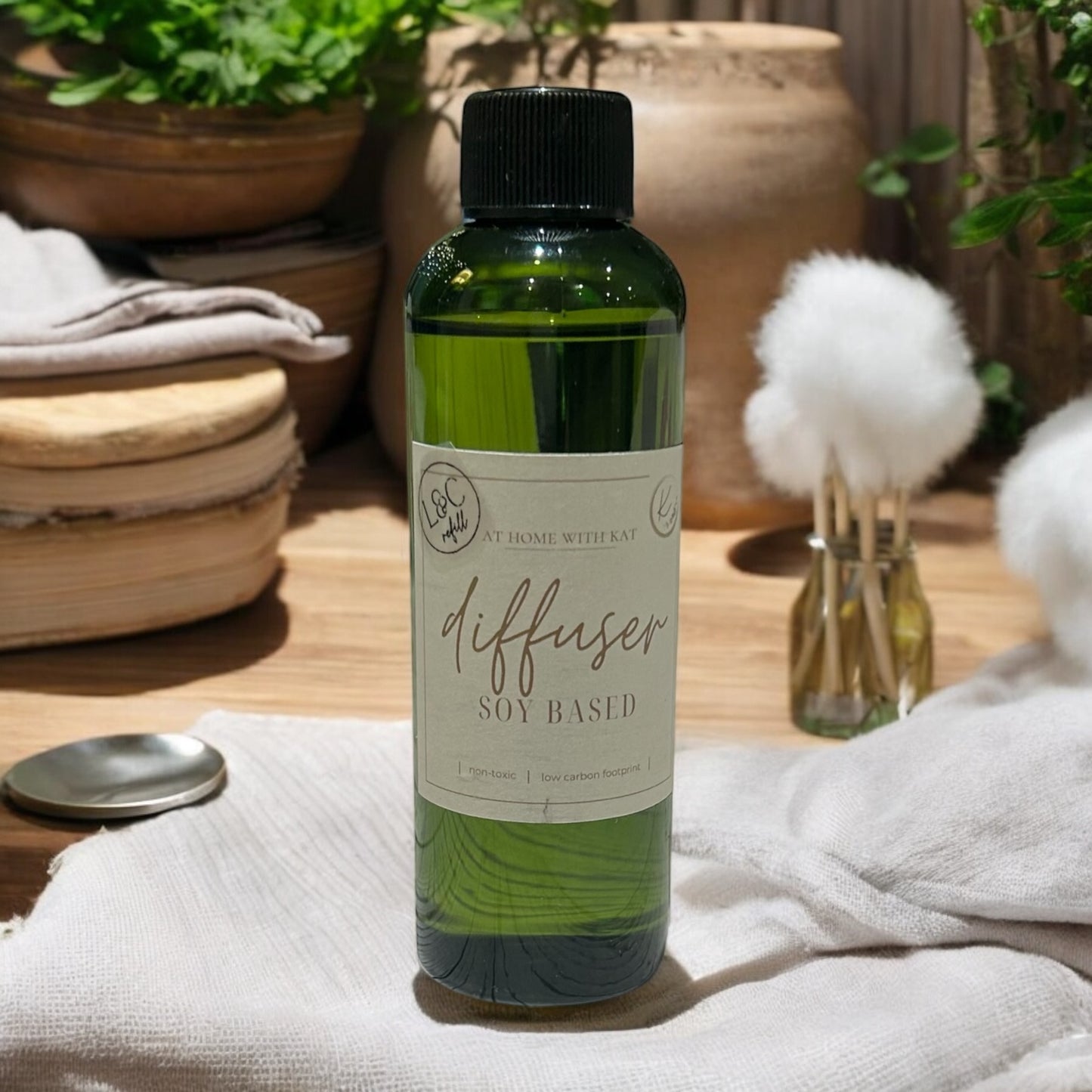 Diffuser Refill | Linen & Cotton | Soy Based | non-toxic | 100ml