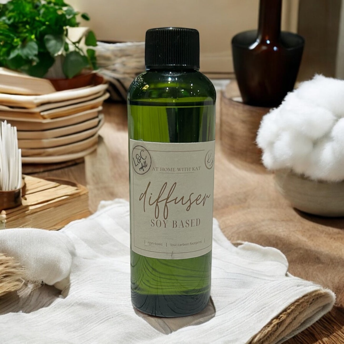 Diffuser Refill | Linen & Cotton | Soy Based | non-toxic | 100ml