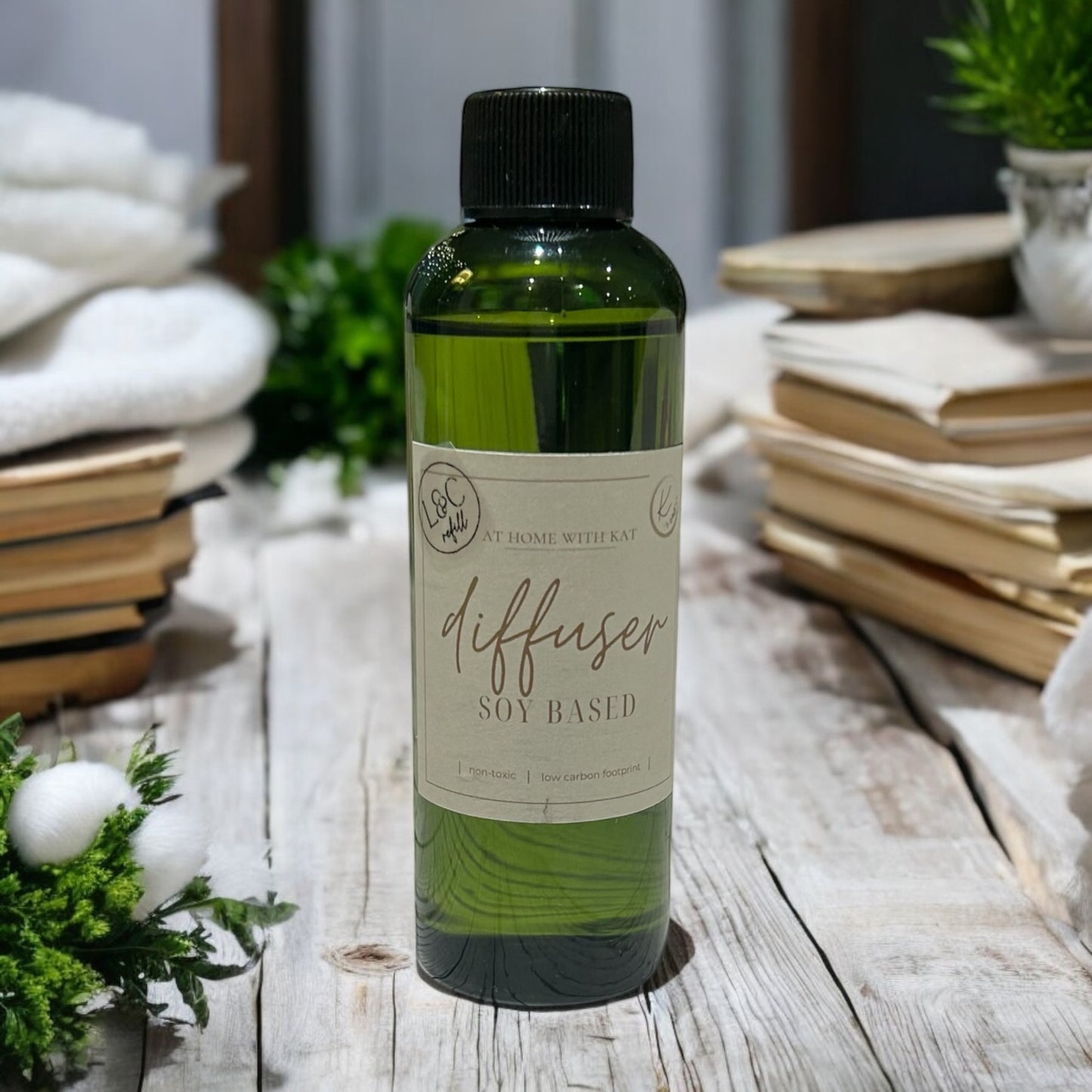 Diffuser Refill | Linen & Cotton | Soy Based | non-toxic | 100ml