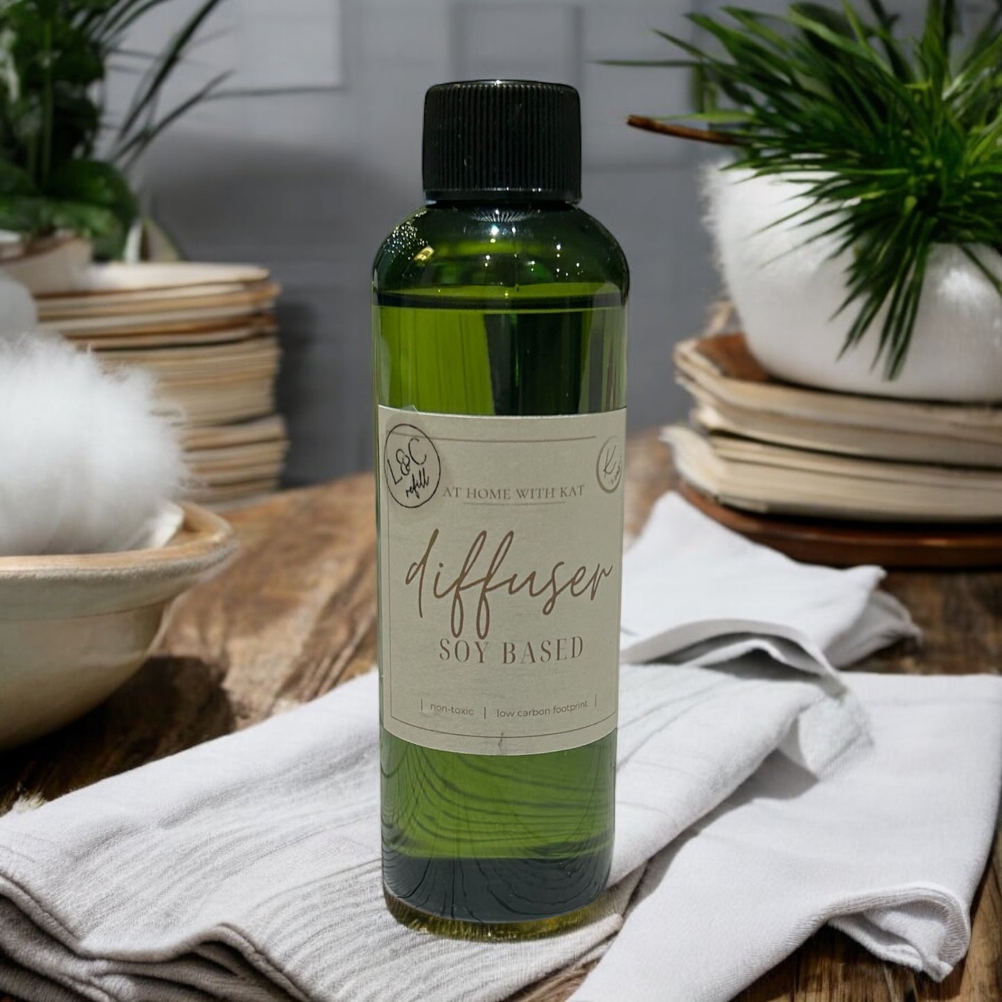 Diffuser Refill | Linen & Cotton | Soy Based | non-toxic | 100ml