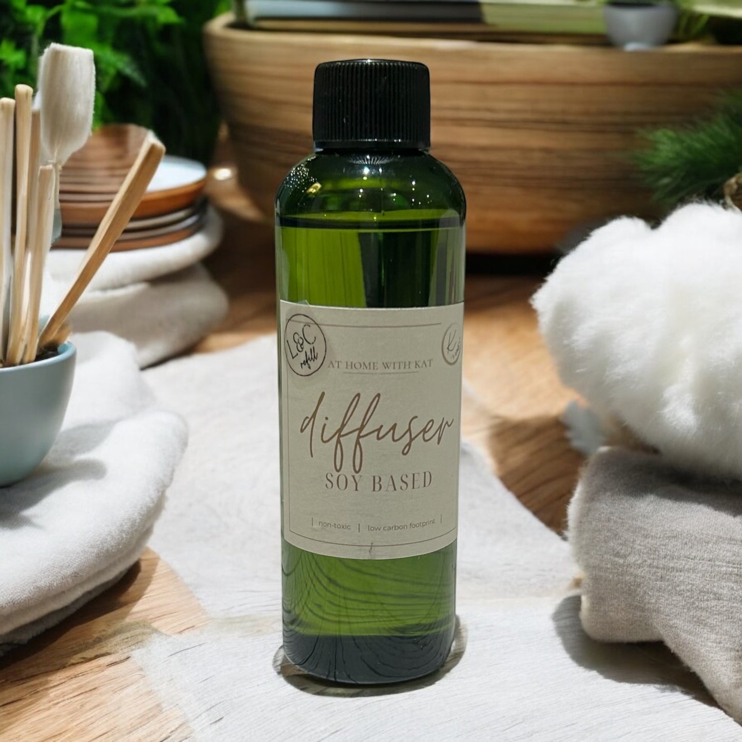 Diffuser Refill | Linen & Cotton | Soy Based | non-toxic | 100ml