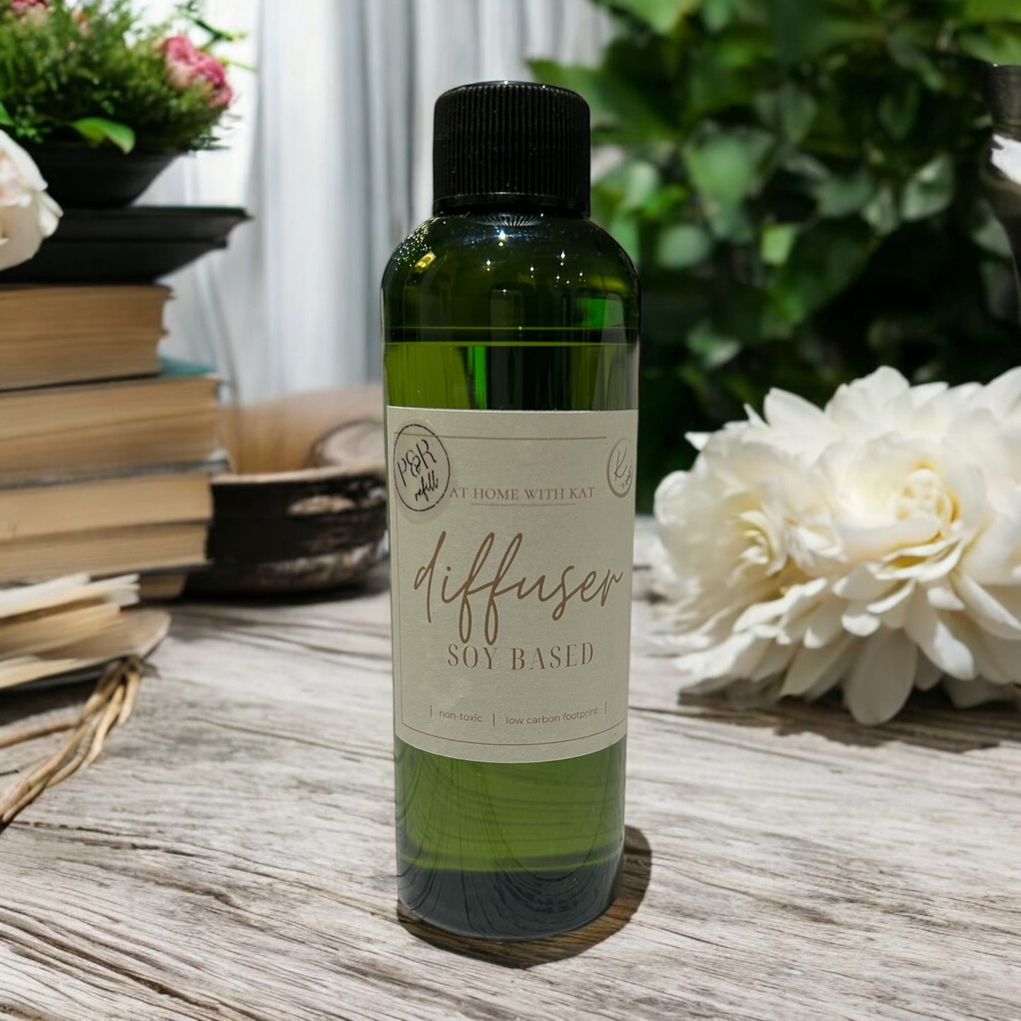 Diffuser Refill | Peony & Rose | Soy Based | non-toxic | 100ml