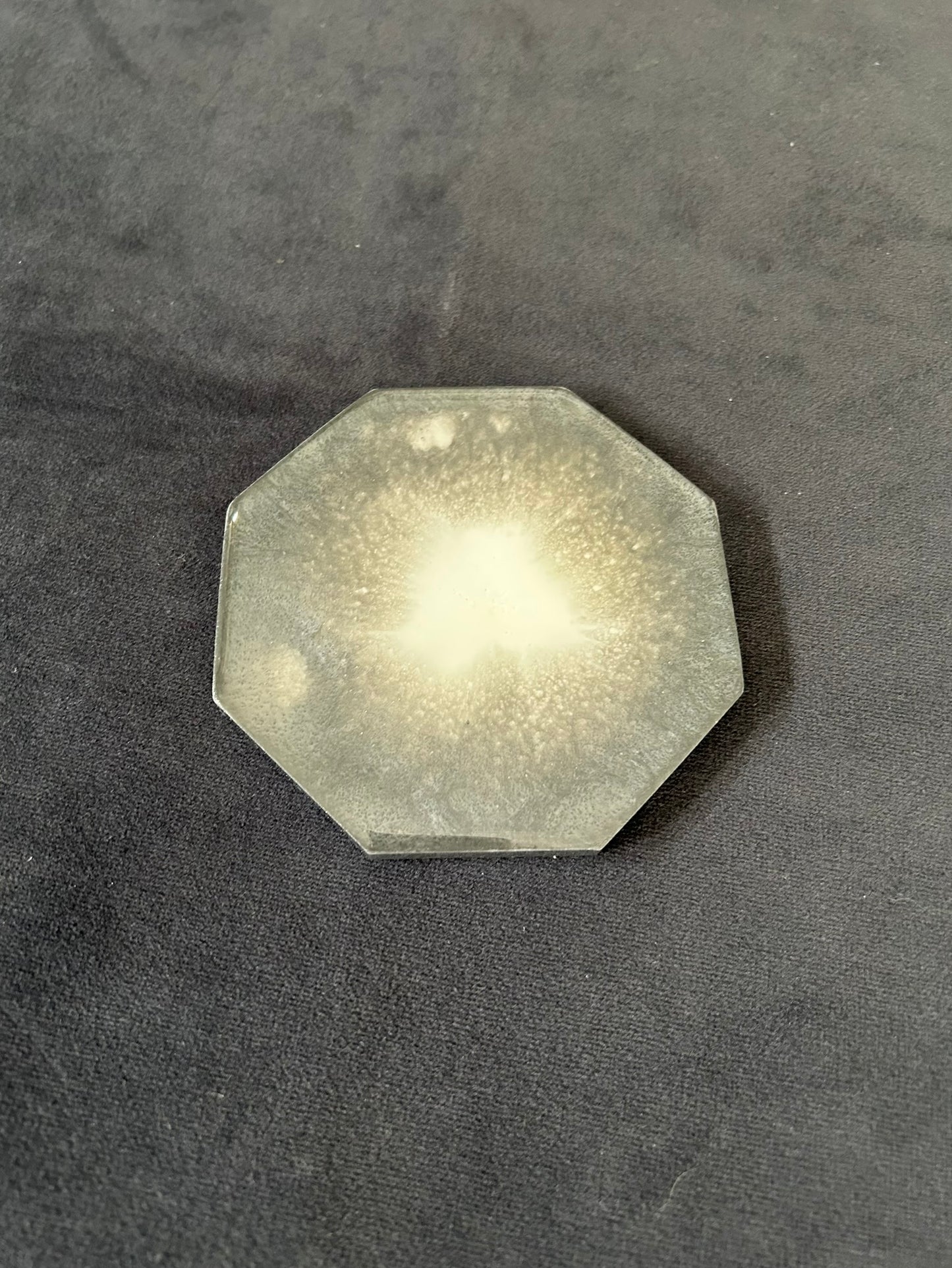 Light in the Dark | Octagonal Coaster | 100% Resin