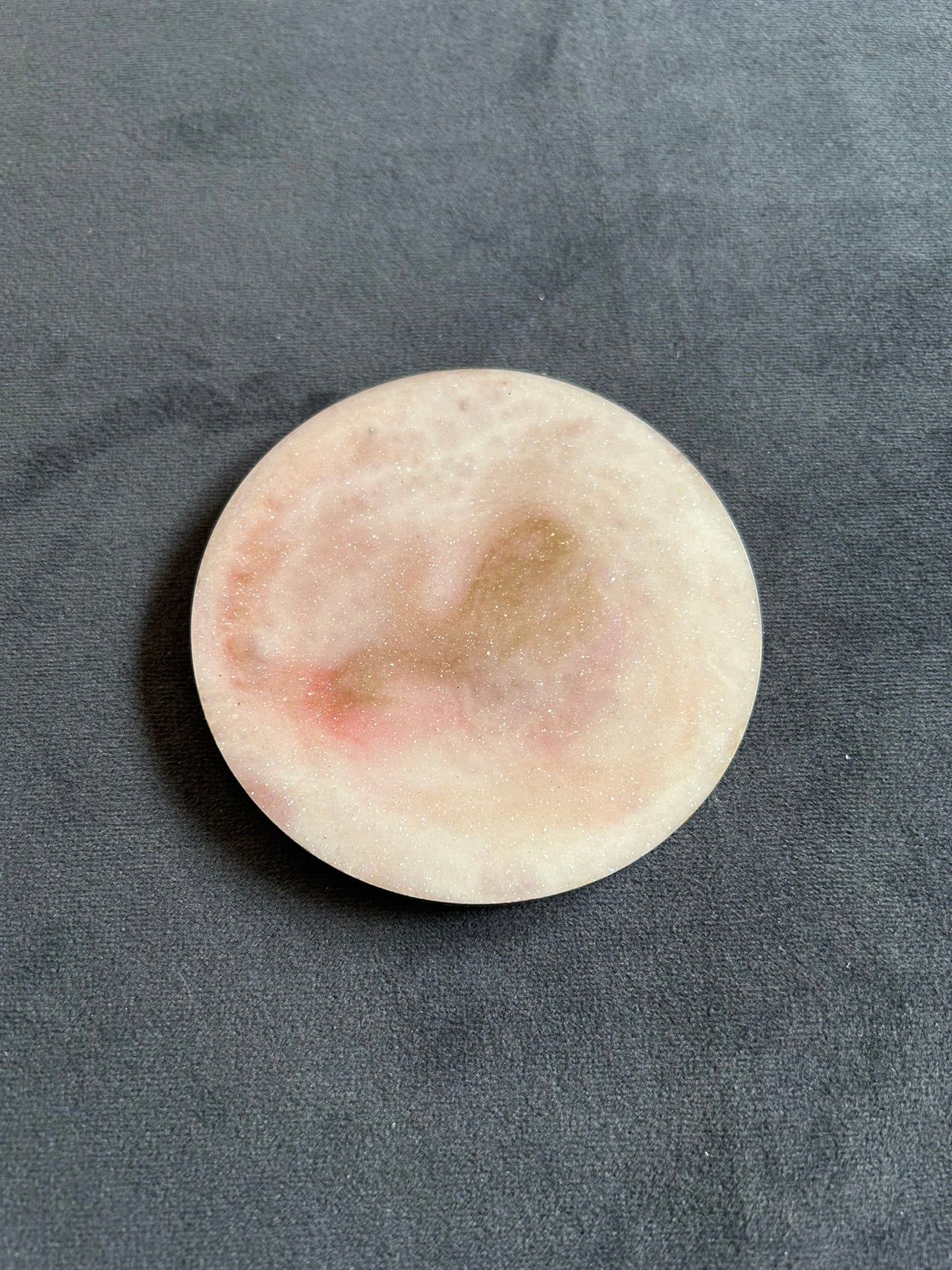 Pink Solar Flare | Round Coaster | 100% Resin