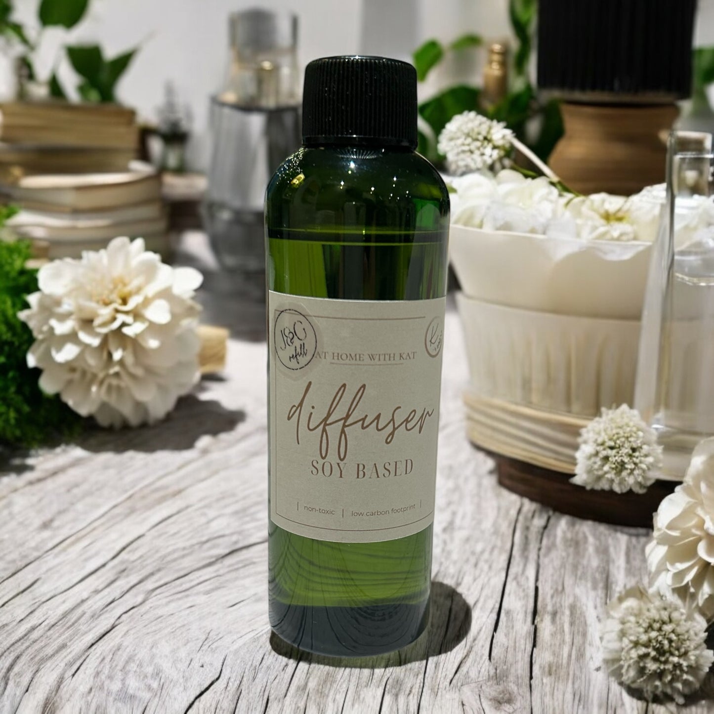 Diffuser Refill | Jasmine & Geranium | Soy Based | non-toxic | 100ml