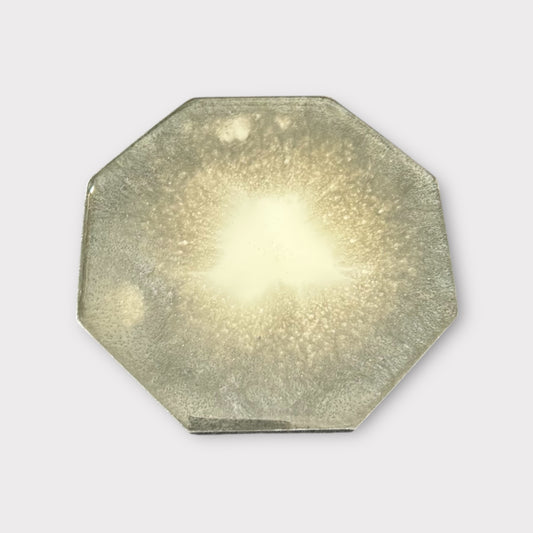Light in the Dark | Octagonal Coaster | 100% Resin